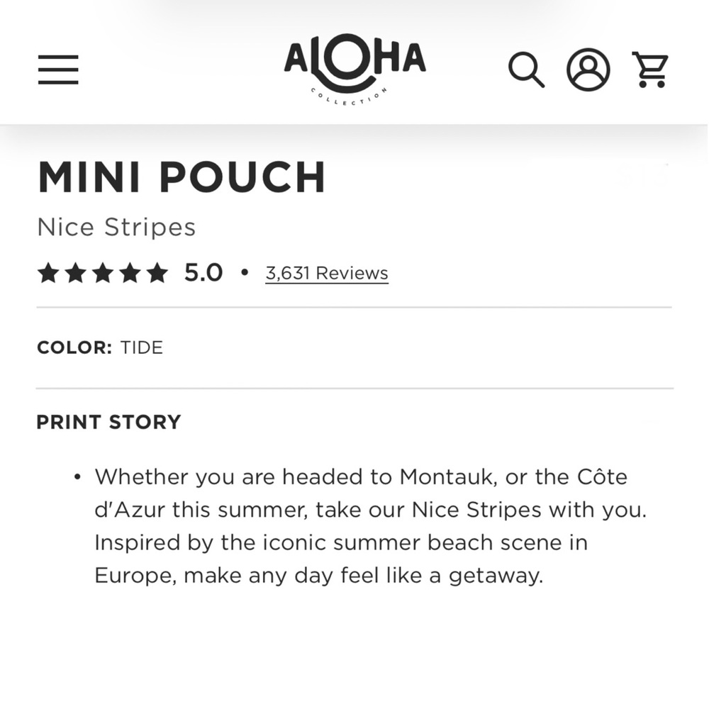 ALOHA Collection Mini Pouch - Picture 4 of 7